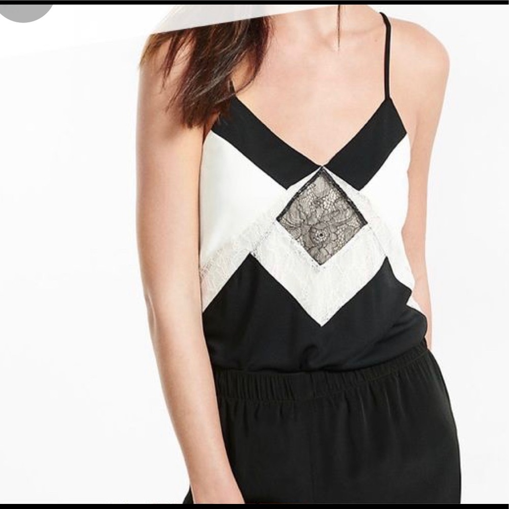 EXPRESS Camisole w/ Lace Detail